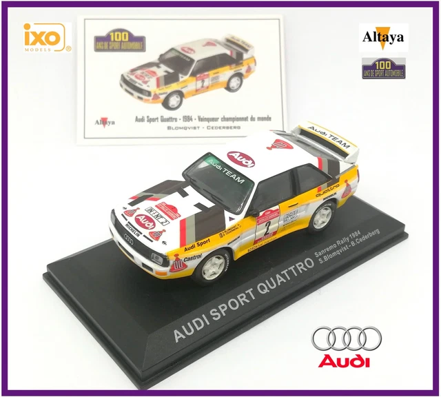 Audi A4 Avant Modellauto Minichamps Audi Sport Quattro 1984 Weiß 1