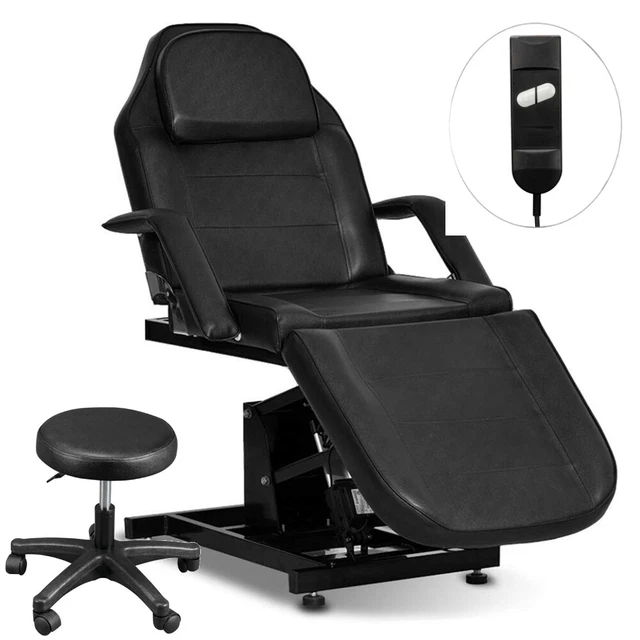Electric Remote Control Massage Table Facial Bed Tattoo Salon Barber Chair SPA