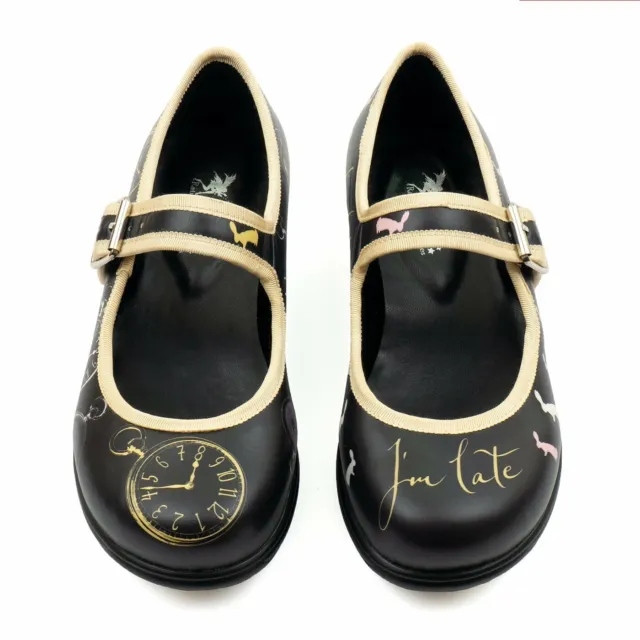 Mary Jane - I'm Late Rainbows & and Fairies Flat Vintage Shoes