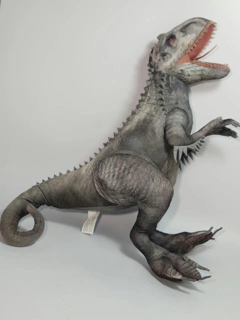 Posh Paws Jurassic World T-Rex Plüschtier – Leuchtet Im Dunkeln, 20 Cm, Quetschbar, Offiziell Lizenziert