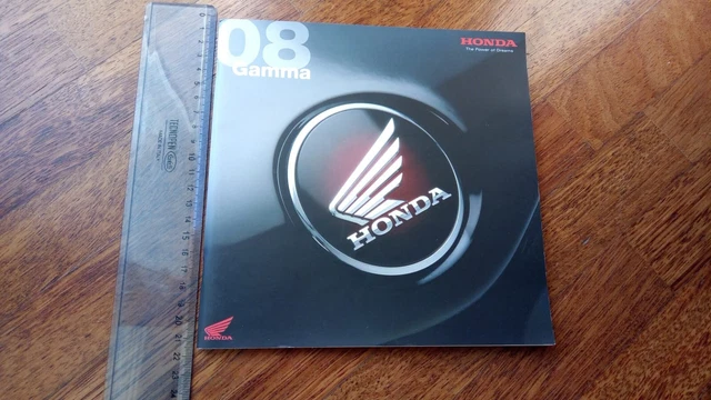 Brochure Depliant Pubblicitaria Gamma Moto Honda Cbr Nt700 Shadow Sh  2008 Ita