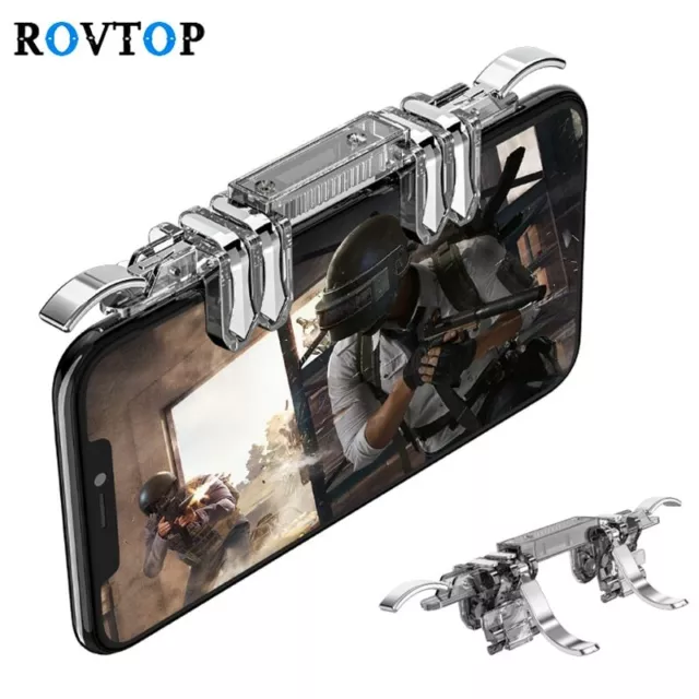 Metal K19 Mobile Phone Gaming Trigger Controller for PUBG Gamepad Fire Button