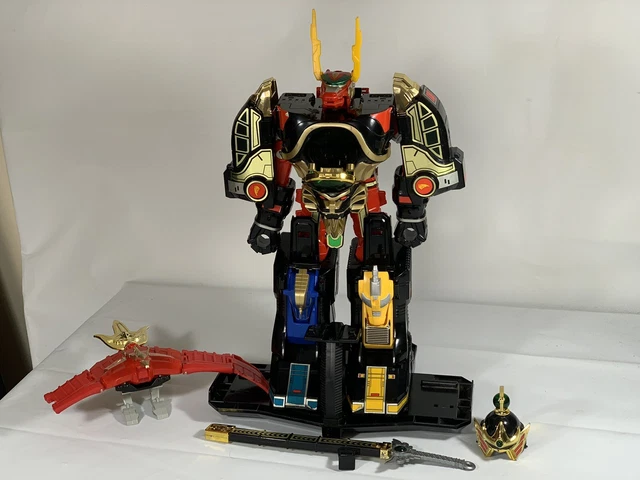 1994 SABAN MIGHTY Morphin Power Rangers Thunder Megazord BLASTER CARTE