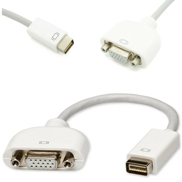 MINI DVI TO VGA Adapter Video Cable For Apple ImAC Powerbook G4 Macbook