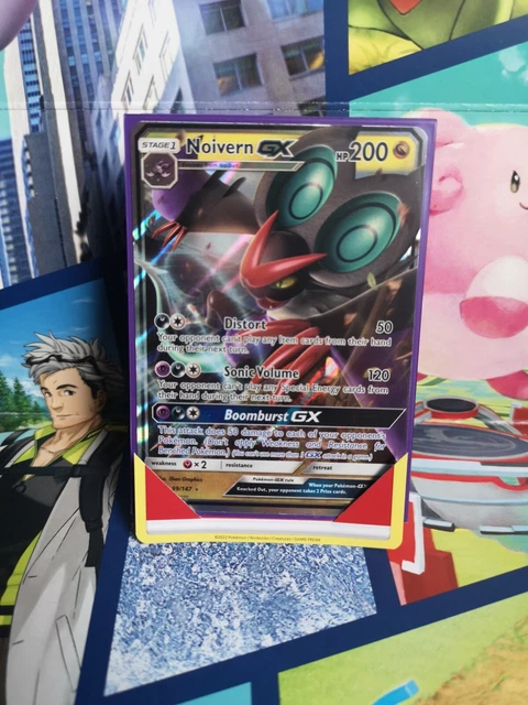 Noivern GX - 99/147 - SM Burning Shadows - Half Art Rare - Pokémon TCG Card