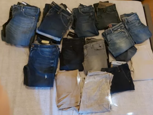 Stock Di 23 Jeans E Pantaloni Originali Donna Varie Marche, Taglia 27 2