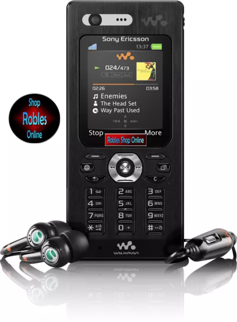 Sony Ericsson W880i Black (Ohne Simlock)3G 2,0MP Walkman VideoAnruf Sehr Gut OVP