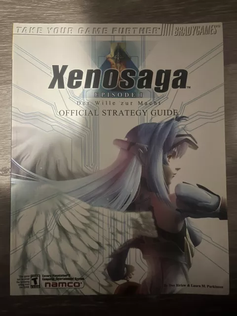 Guía Oficial de Estrategia Xenosaga Episodio I de Brady Sony PlayStation