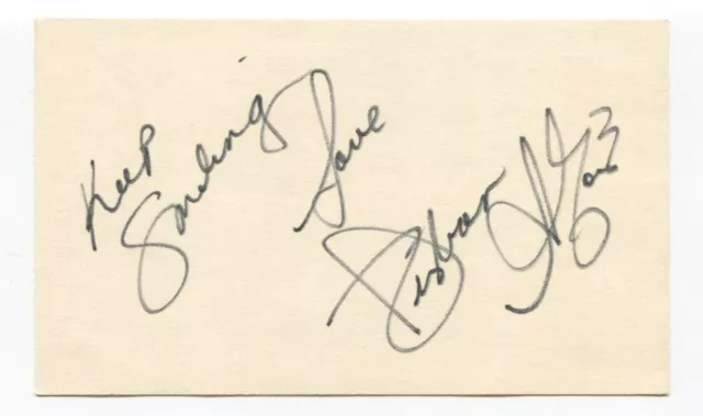 Kristian Alfonso Signed 3x5 Index Card Autographed Actress Days Of Our Lives