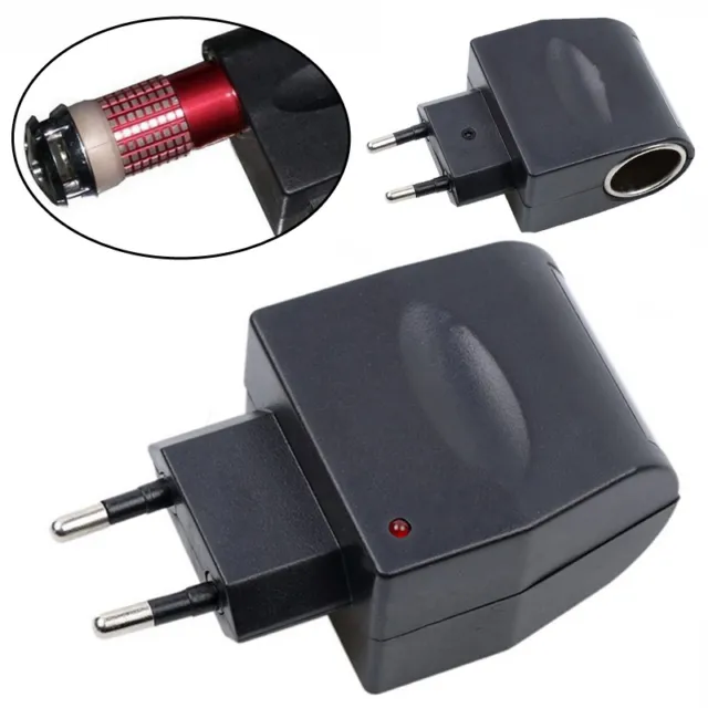 Stecker Auto Adapter AC DC Steckdose Zigarettenanzünder 220V - 12V EU Neue G7S5 2