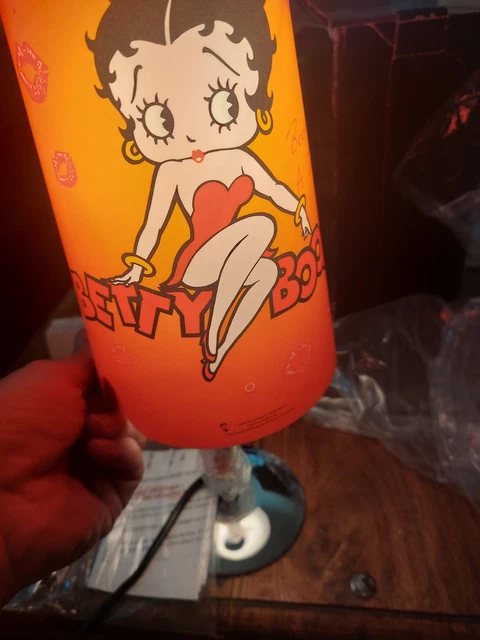 Lampe Betty Boop Vintage – Avec Abat-jour – Fonctionne Parfaitement