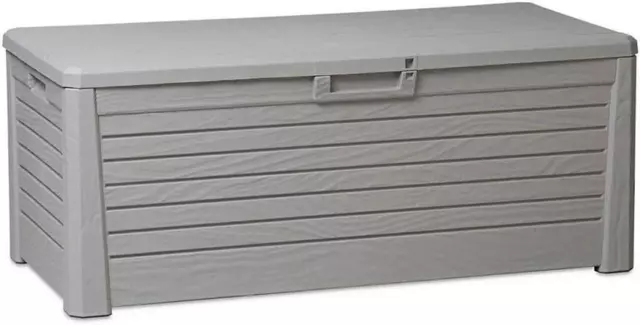 Toomax Florida Multifunctional Box 550L Warm Grey Garden Furniture Storage Box