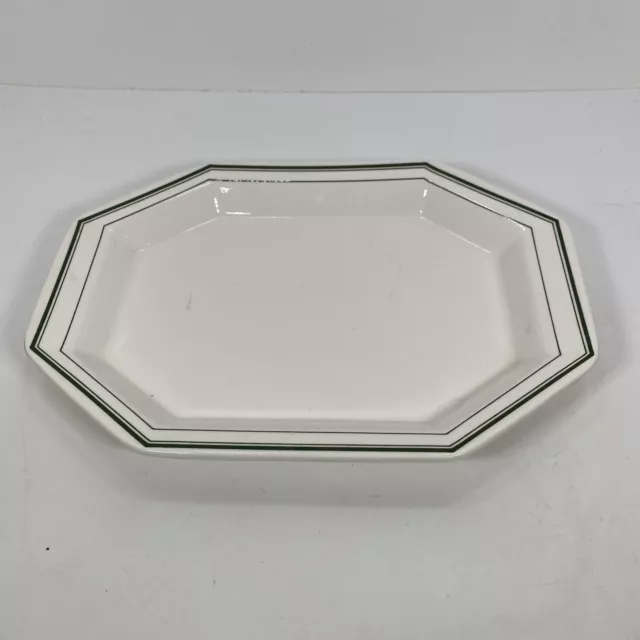 Vintage Sterling China Restaurant Ware Medallion Octagon Shape/Pattern Tray Dish