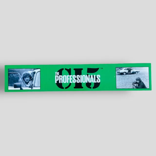 The Professionals CI5 Collectible Promotional Bookmark 2