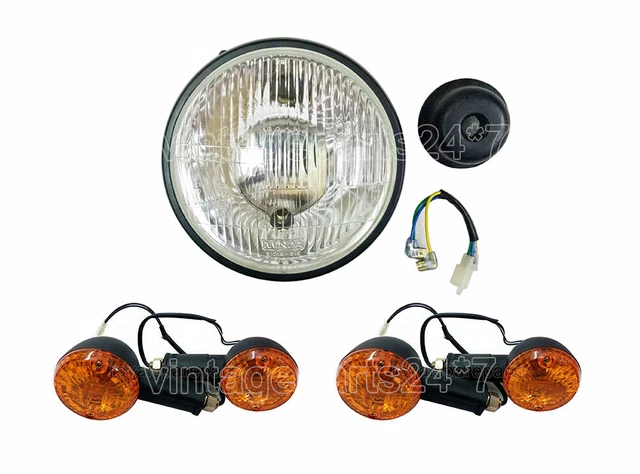 Paire De Phares Avant Droit Gauche De Rechange Massey Ferguson 135 - Verre Phare Tracteur Enfield County
