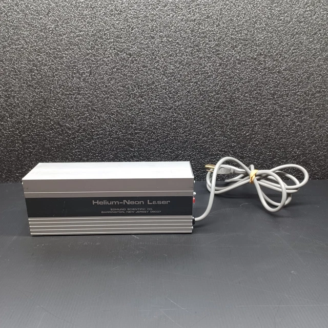 Edmund Scientific HeNe VTG Helium Neon Gas Laser Rare Untested ML660? ML 668? 1A