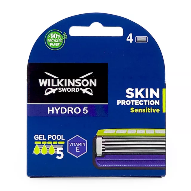 8 x Wilkinson Hydro 5 Skin Protection Sensitive Rasierklingen 2 x 4er Packung 2