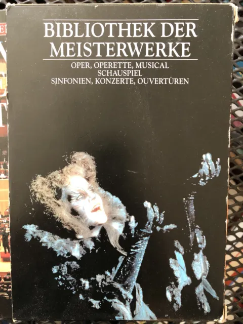 Bibliothek der Meisterwerke | 3 Bd. Schuber | Oper Musical Schauspiel Sinfonien