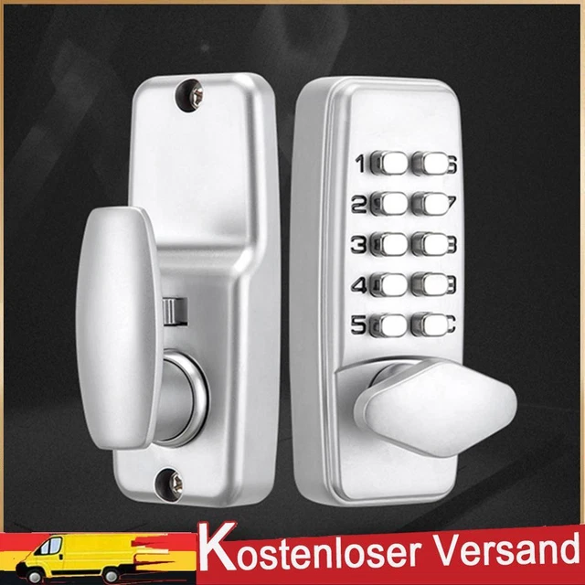 Metal Door Code Lock Sturdy Waterproof Password Security Lock for Home Furniture