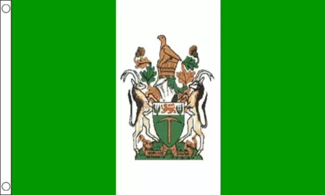 3ft x 2ft (90cm x 60cm) Rhodesia Rhodesian National Polyester Banner Flag