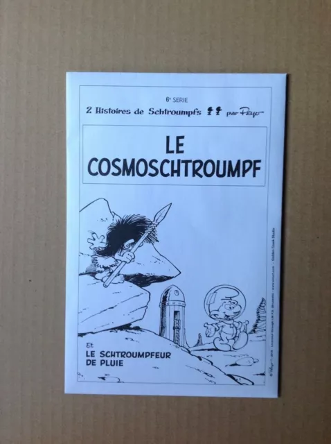 Enveloppe Cosmoschtroumpf (Golden Creek Studio) - Peyo