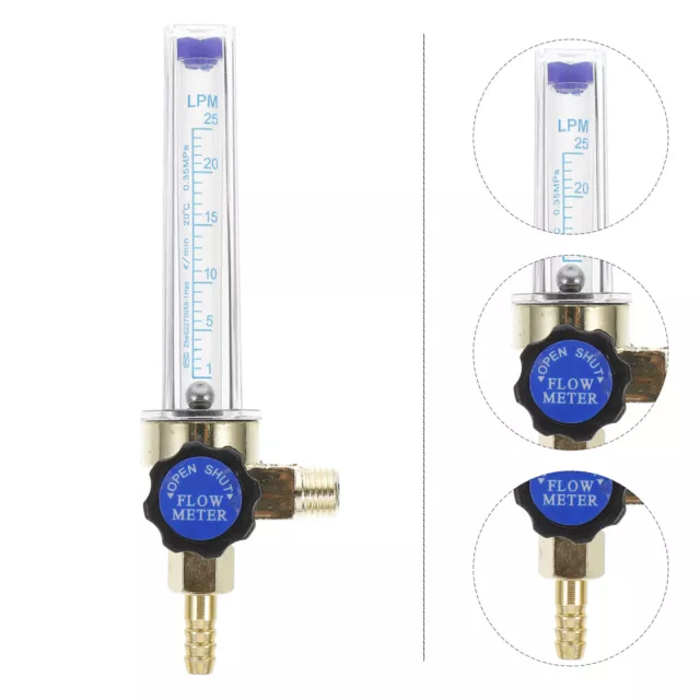 Indicateur De Débit D'argon Régulateur Gaz Débitmètre Co2 Pneu