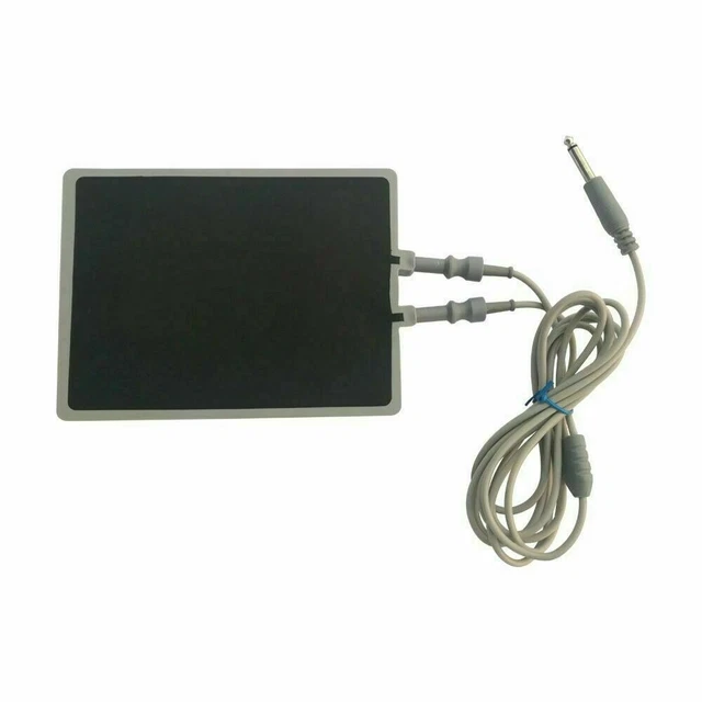 ESU Silicon Adult Patient Plate With Cable Electrosurgical Unit Accessories