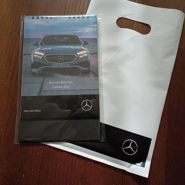 MERCEDESBENZ NOVELTY CALENDAR 2024 Desk Calendar From Japan 33 45.50