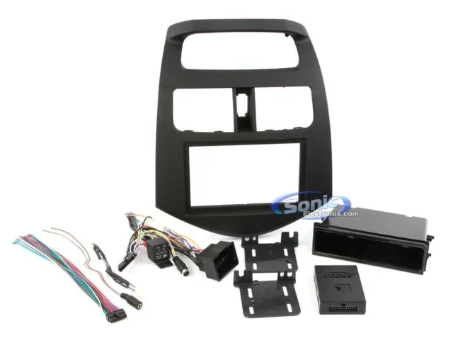 Metra 99-3309B Double DIN Installation Dash Kit for 2013-Up Chevrolet Spark