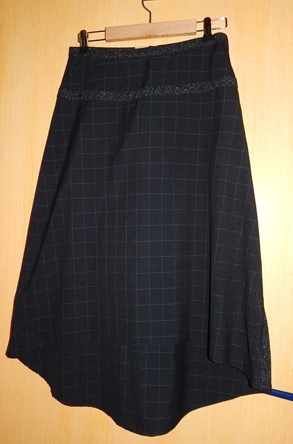 Jupe droite Femme C & A plissée dans le bas du dos taille 42
