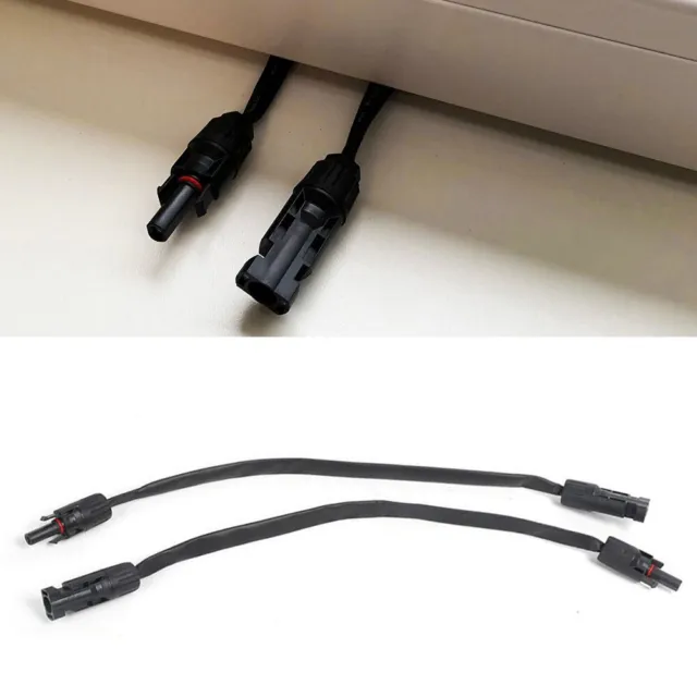 Easy Installation PV Solar Cable Copper Connection 35cm Length Longer Lifespan