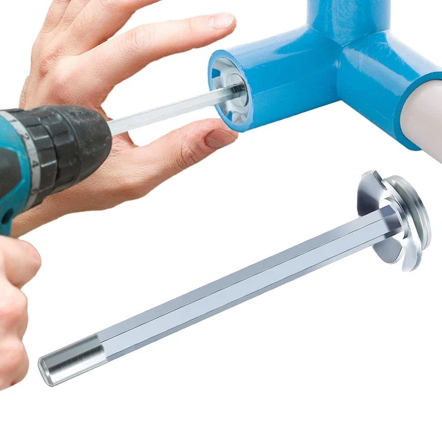 PVC PIPE REAMER Plumbing Fitting Saver Bit Socket Saver Plumbing Tool