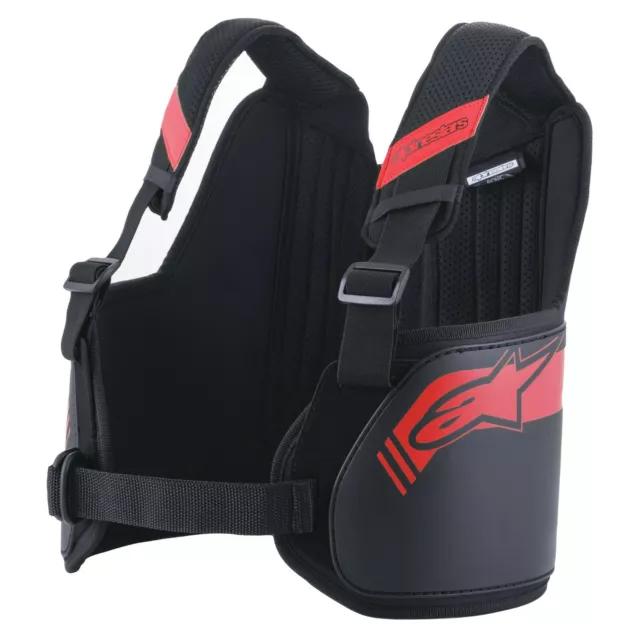 Alpinestars Protezione costole bioniche Karting Qualità Racewear Rosso - XL - 3XL Taglia