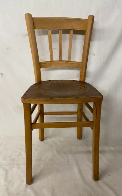 Antike Stühle, Esszimmerstuhl, Stuhl, Set mit 6 Stück, Thonet, Eiche Holz