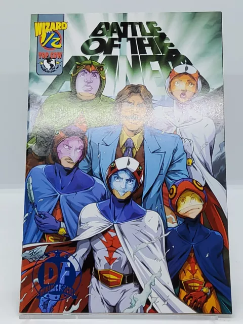 Battle Of The Planets 1/2 Wizard Dynamic Forces Blue Foil Variant Top Cow