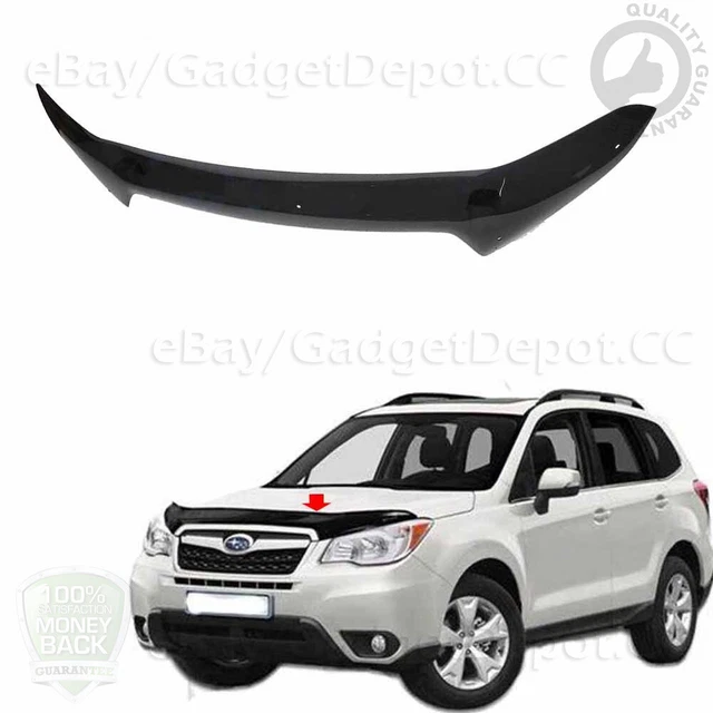 Fit 2014-2017 2018 Subaru Forester Front Stone & Bug Deflector Hood Protector
