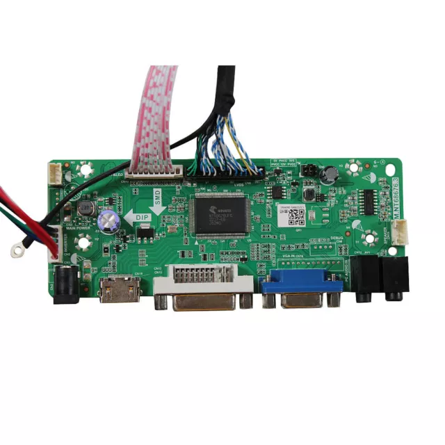 HDMI VGA DVI LCD Controller Board For 32inch 1920x1080 P320HVN01.1 LCD 24V Board 2