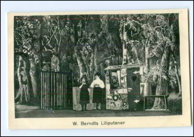 V2110/ W. Berndts Liliputan Varieties Postcard 1935