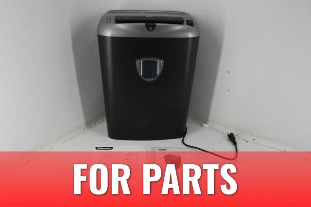 FOR PARTS Fellowes Powershred 70S 14Sheet Paper and Credit Card Shredder