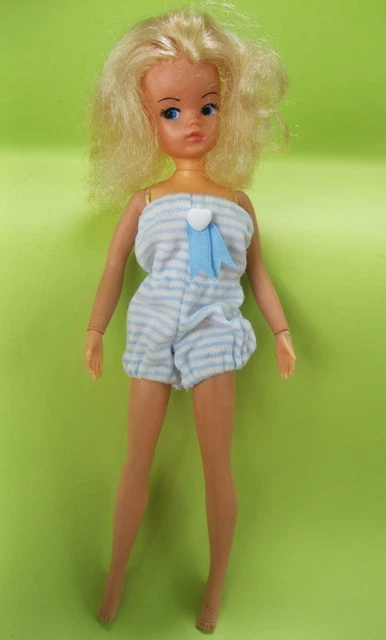 Poupée ballerine vintage Sindy 2 GEN 1077 033055X années 70 RARE mains