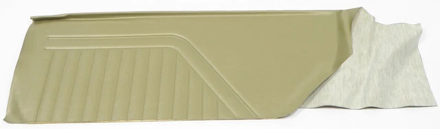 1969 Firebird; Rear Inner Side Panels; Standard Interior; Coupe; Ivy Gold