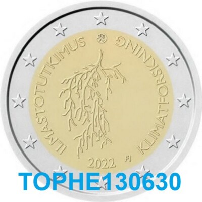 lire description annonce 2 euro commémorative Finlande  choisir une année 