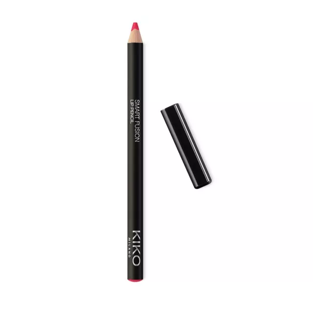 matita labbra kiko smart fusion lip pencil 523 crayon levres pink fucsia nuovo