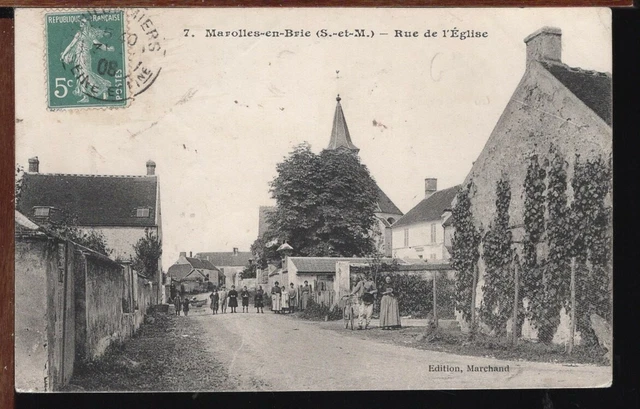 94 - MAROLLES-en-BRIE -  Rue de l'Eglise