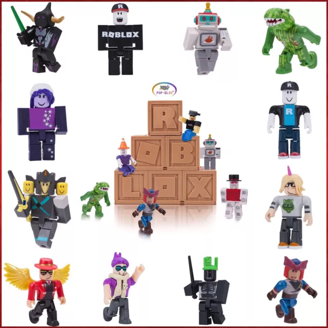 2017 ROBLOX Blind Box BOY GUEST & SHARKSIE Figures Virtual Game Code &  Boxes