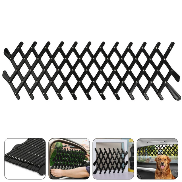 Ventana de vehículo Pet Gate valla de ventilación perros gatos protector escalable Fe