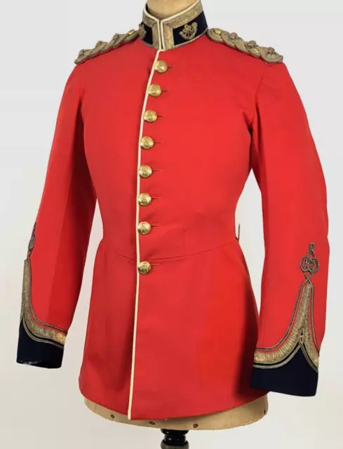 Antique Provenance Kings Shropshire Light Infantry Military Red Jacket Uniform