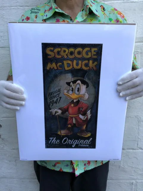 Darren Wilson "Scrooge the Original" Print - Scrooge McDuck