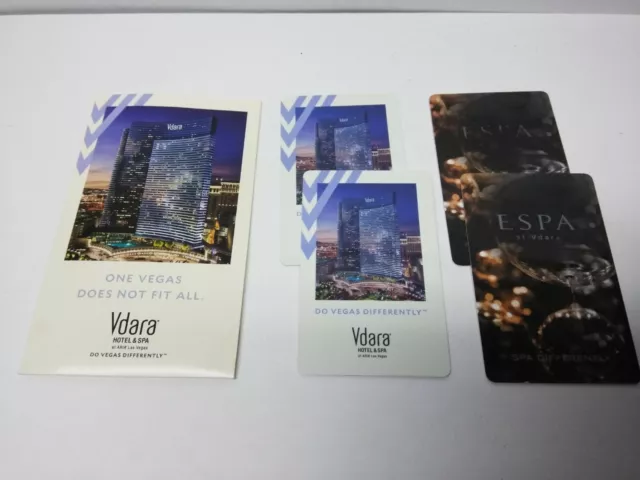 Mgm Properties Las Vegas Vdara Hotel & Spa @ Aria Room / Espa Key Cards & Holder