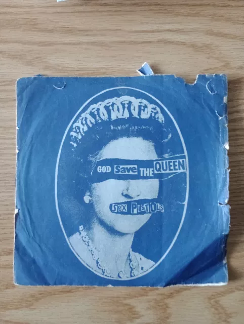 Sex Pistols God Save The Queen Original  1977 7" Vinyl